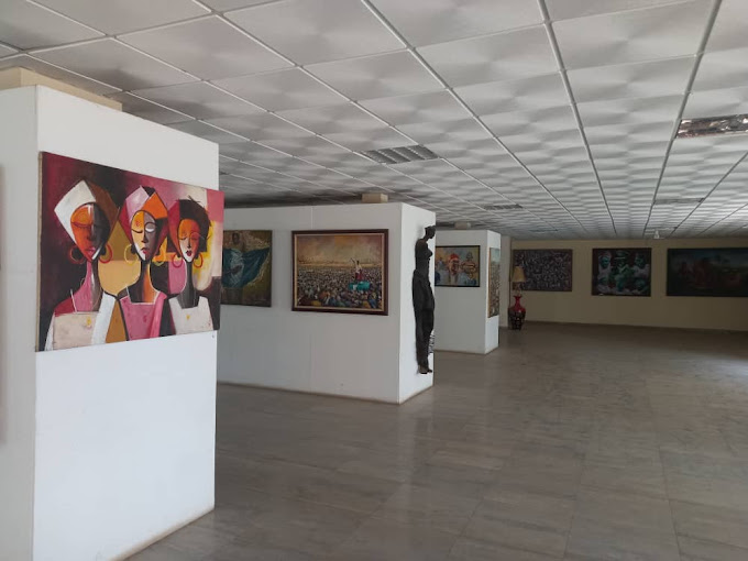 A photo showing the arts in National Gallery of Arts Enugu