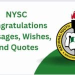 NYSC POP Congratulation Messages