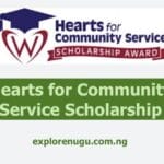 Hearts for Community Service Scholarship